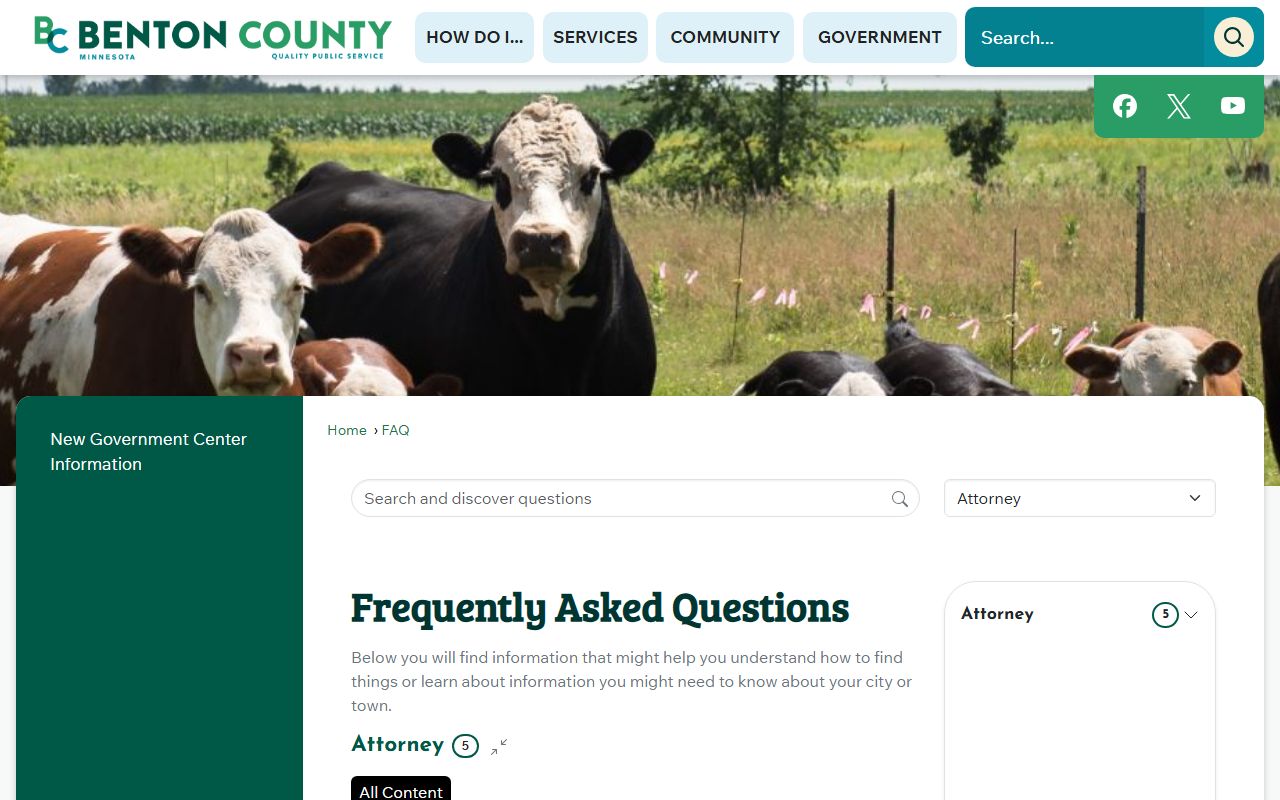 Benton County District Court website for traffic ticket records