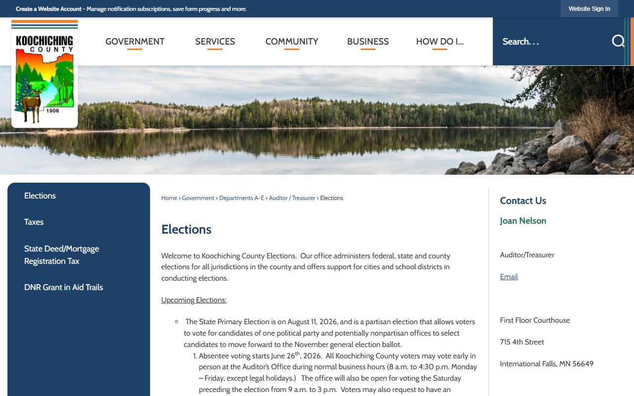 Koochiching County District Court