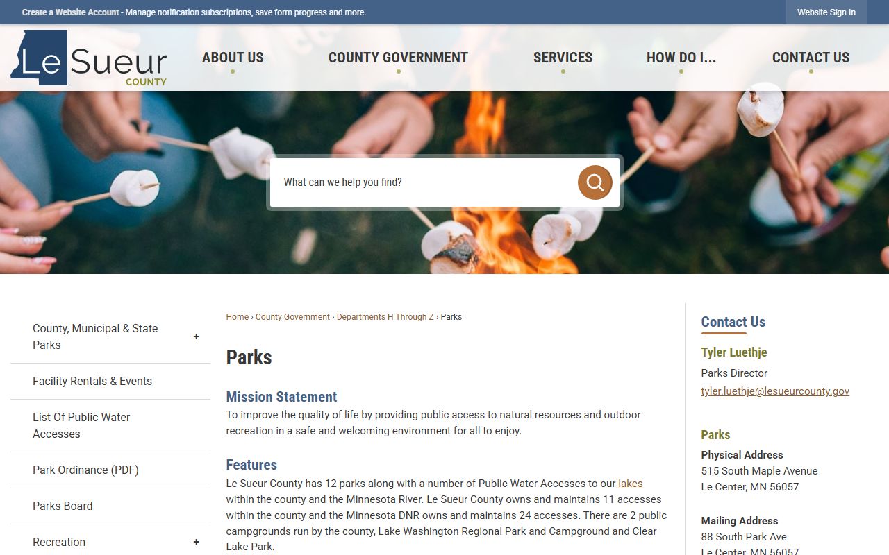 Le Sueur County District Court