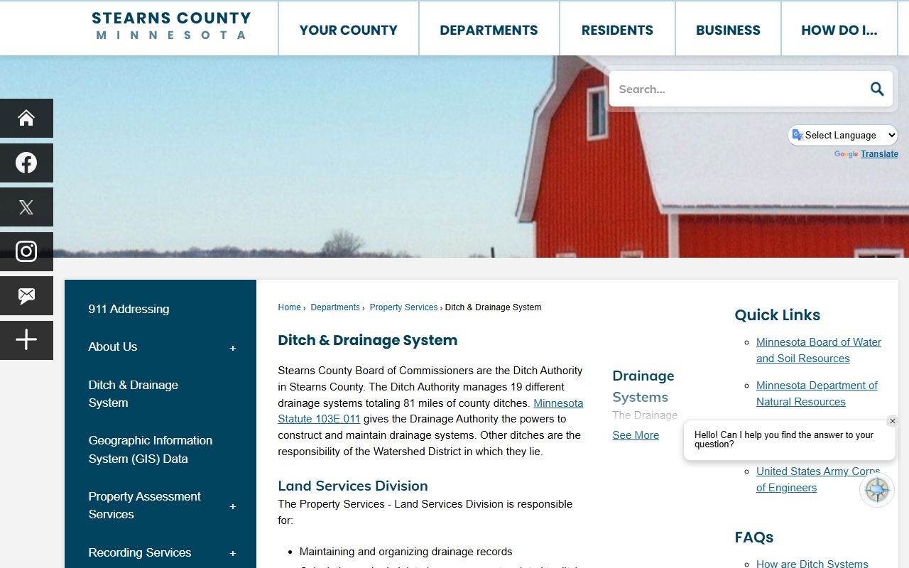 Stearns County District Court traffic records