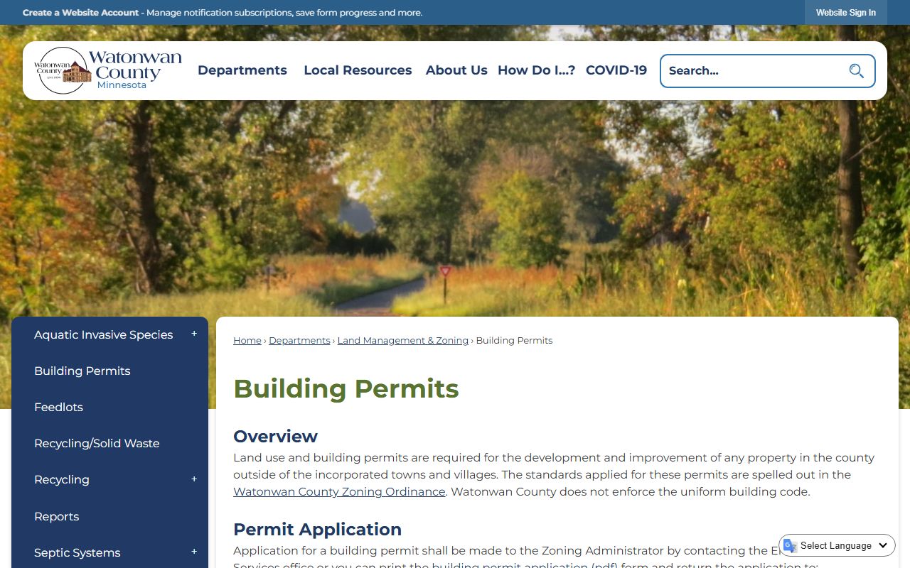 Watonwan County District Court website
